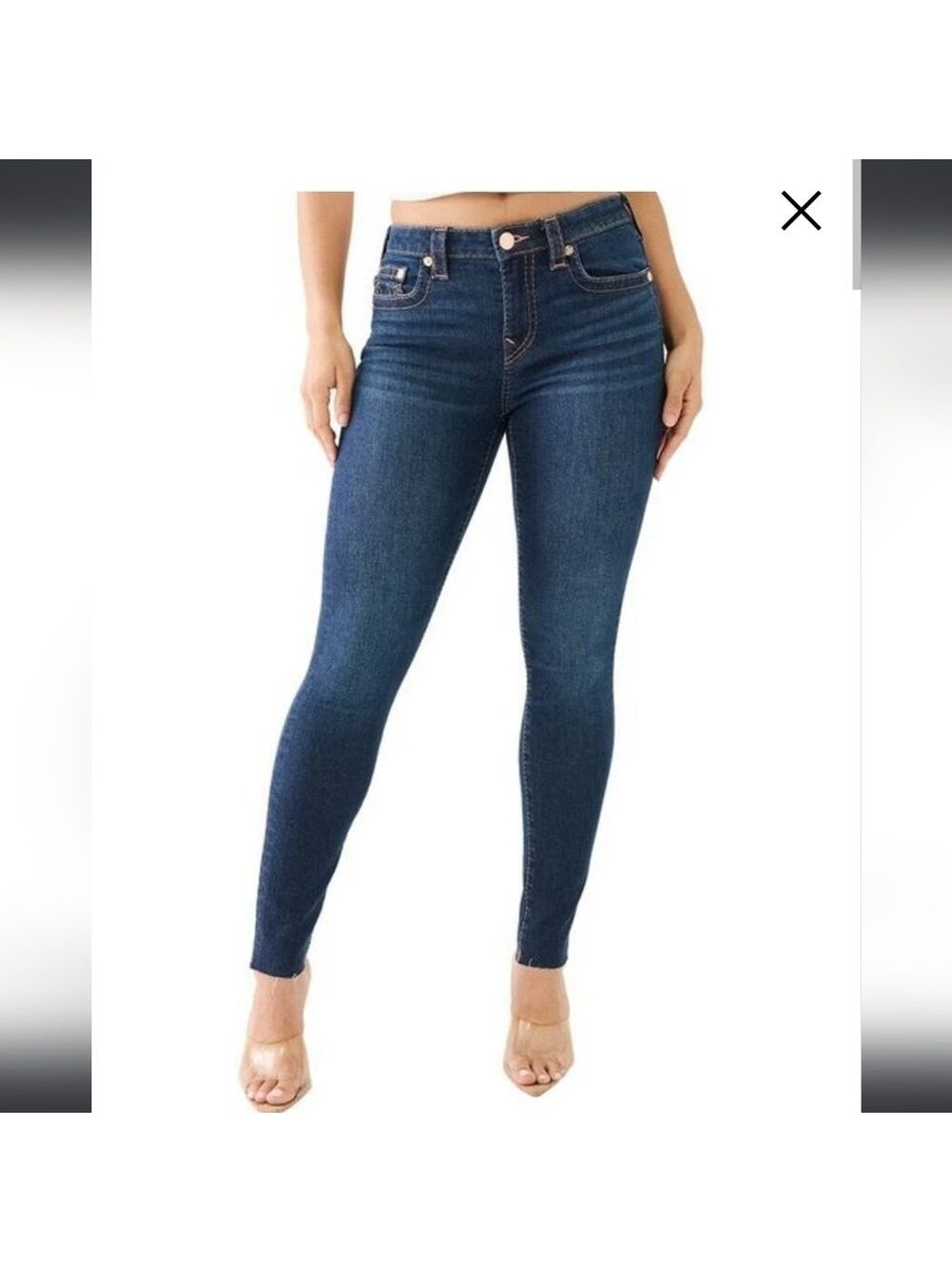 TRUE RELIGION WORLD TOUR ICONIC WOMENS SKINNY JEANS 28